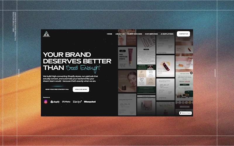 Cover image for Framer Marketing Website | London-Based Marketing Agency