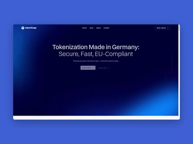 Cover image for Tokenforge Website Redesign & Rebuild