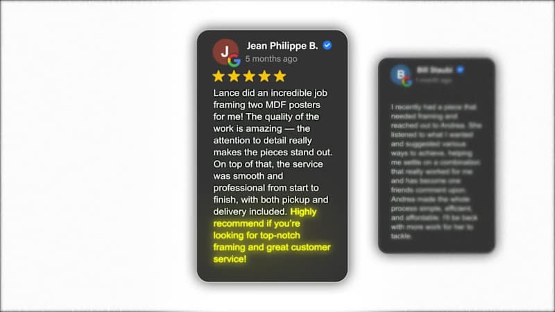 Cover image for a Review animation for a client