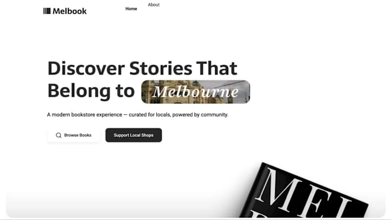 Cover image for Website design, Melbook! readers hub for you who live or vis...