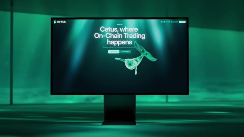 Cover image for Website & 3D Motion Design for Cetus Protocol