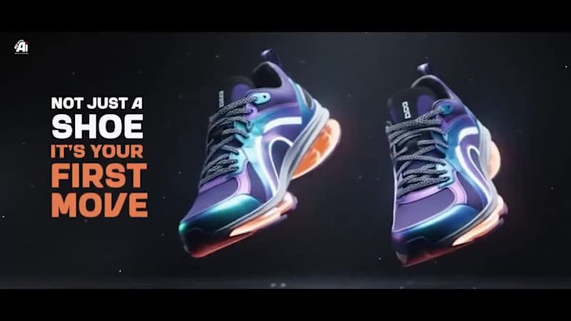 Cover image for Just wrapped up a new AI-generated sneakers video a mix of f...