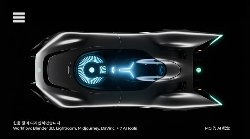 Cover image for ⚡ Futuristic AI Car Concept The future of automotive design ...