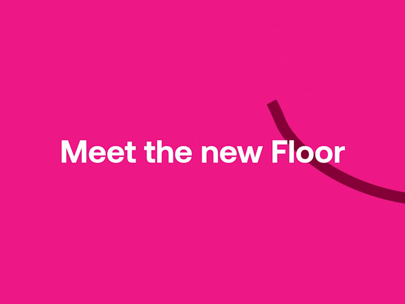 Cover image for Crafted a dynamic motion design video for Floor App's rebran...