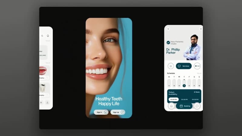 Cover image for Healthcare Project case: Dental Mobile App & Product Design