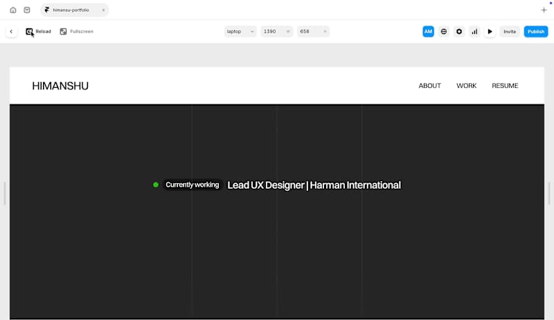 Cover image for @Framer I'm working on a