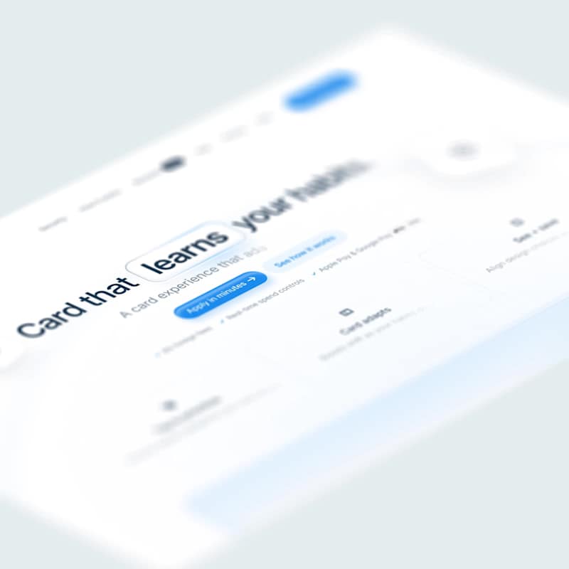 Cover image for Landing page for a fintech product