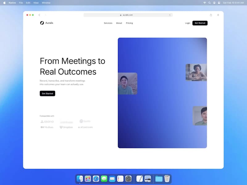 Cover image for Auralis Website Design and Development