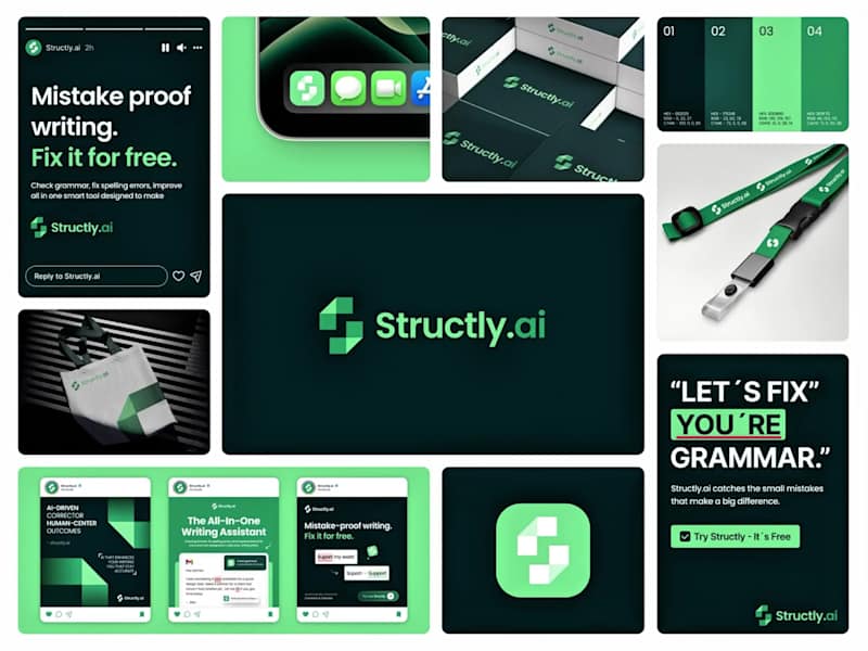 Cover image for ©Structly.ai – Brand Identity