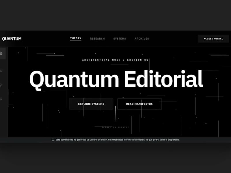 Cover image for Minimalistic black and white site