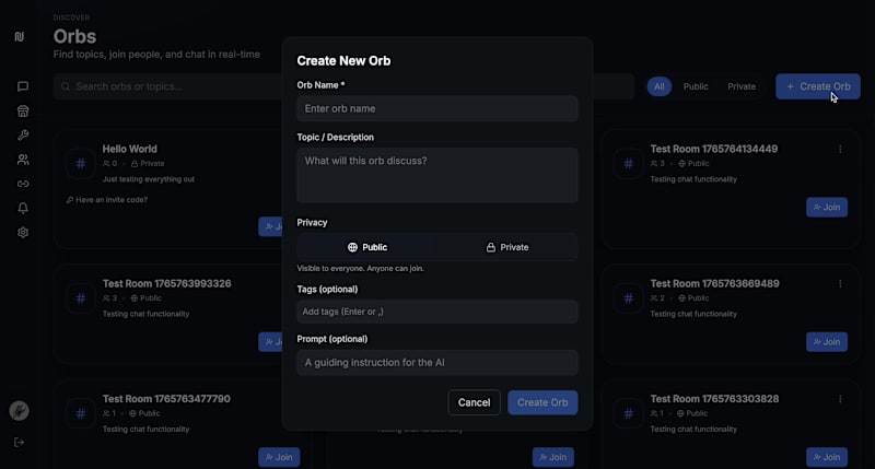 Cover image for Orbs are collaborative workspaces where teams or individuals...