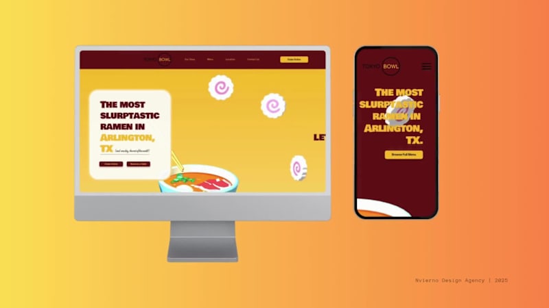 Cover image for Tokyo Bowl - Interactive 3D Website for Ramen Restaurant