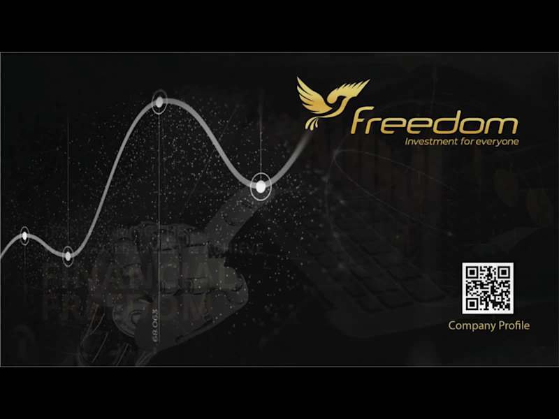 Cover image for Investor Pitch Deck Design for Freedom AI Trading Platform