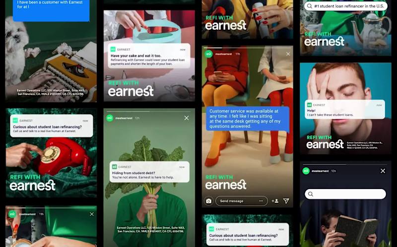 Cover image for Student Loan Refi Campaign | Earnest