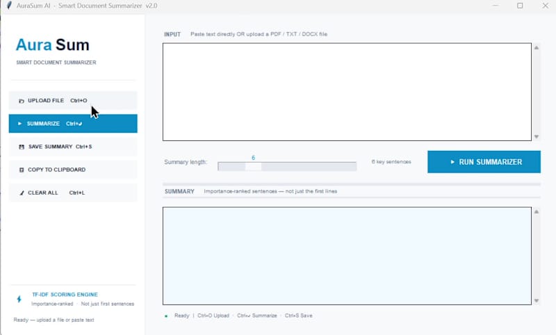 Cover image for A fully offline document summarizer