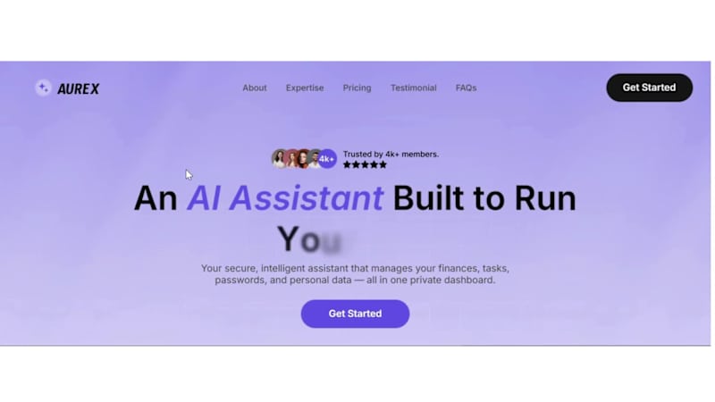 Cover image for SaaS website design.