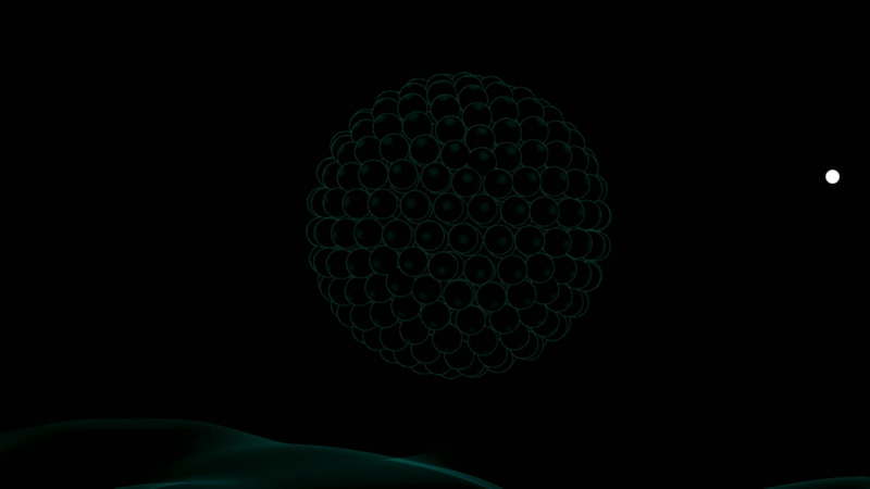 Cover image for Hero section reactive sphere 