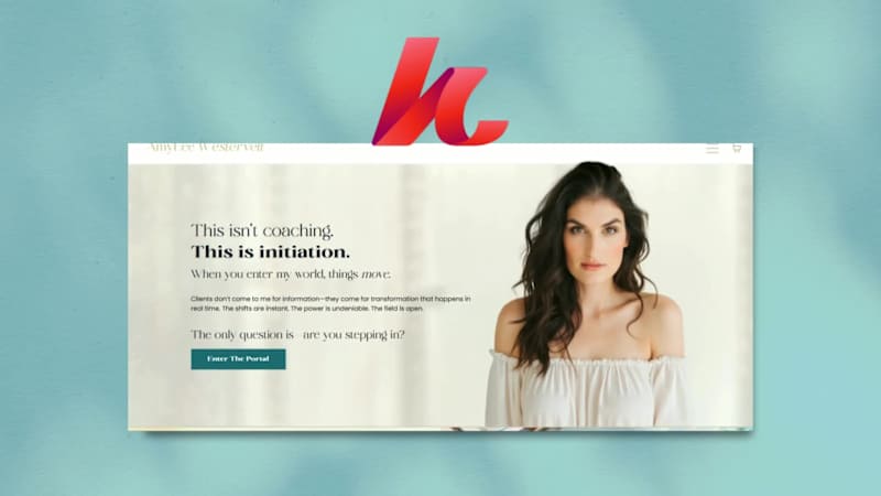 Cover image for Manifestation Coach Kajabi Website Design for AmyLee