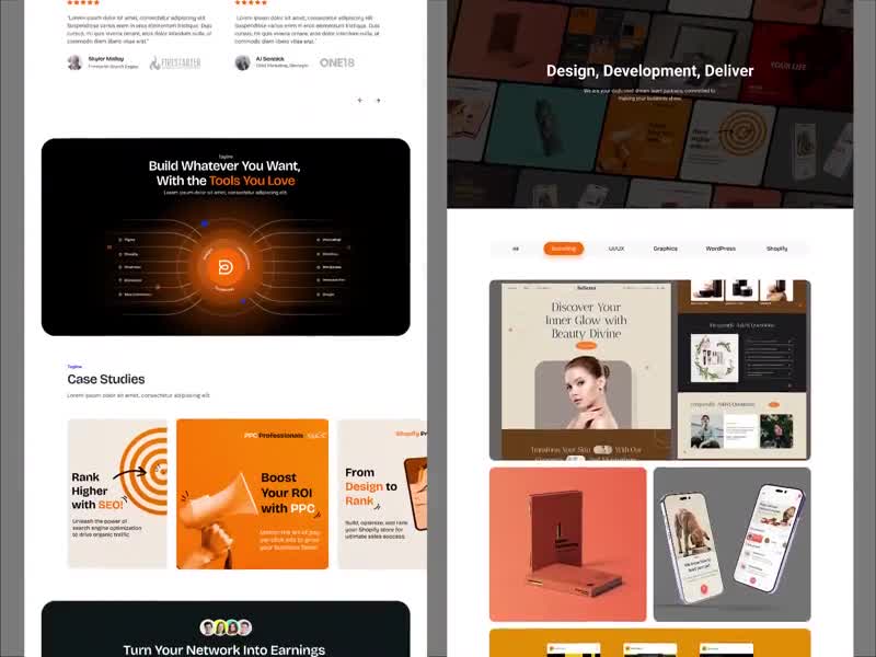 Cover image for High-Converting Website Development for DesignsForUs
