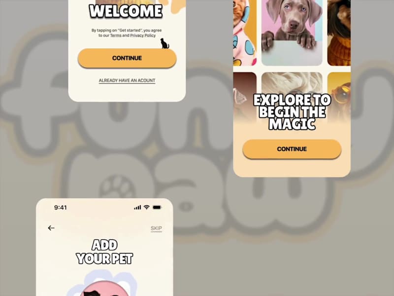 Cover image for Funny Paw: Product Design & Mobile Development 🐾