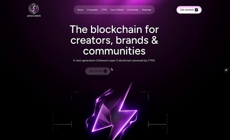 Cover image for Jova Chain — Website Design & Development