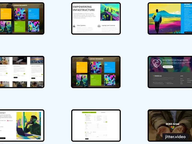 Cover image for Development of M365Grow 's Donor and Education Website Platform