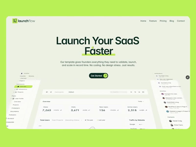 Cover image for 🚀 Launchflow – Free Framer