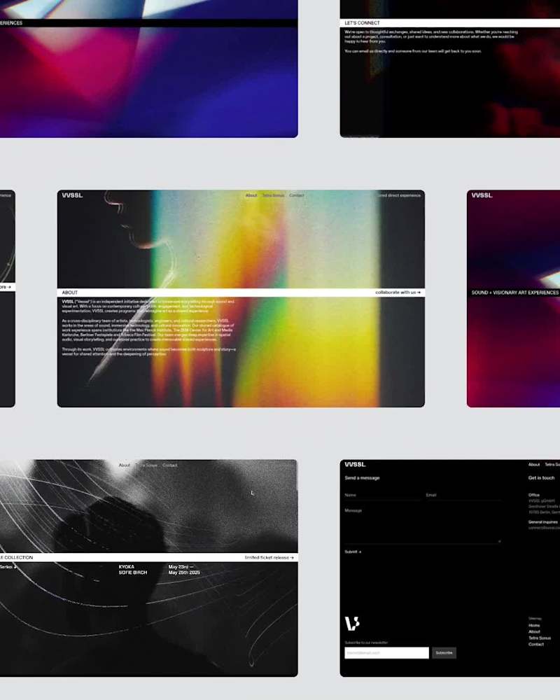 Cover image for VVSSL "Vessel" 