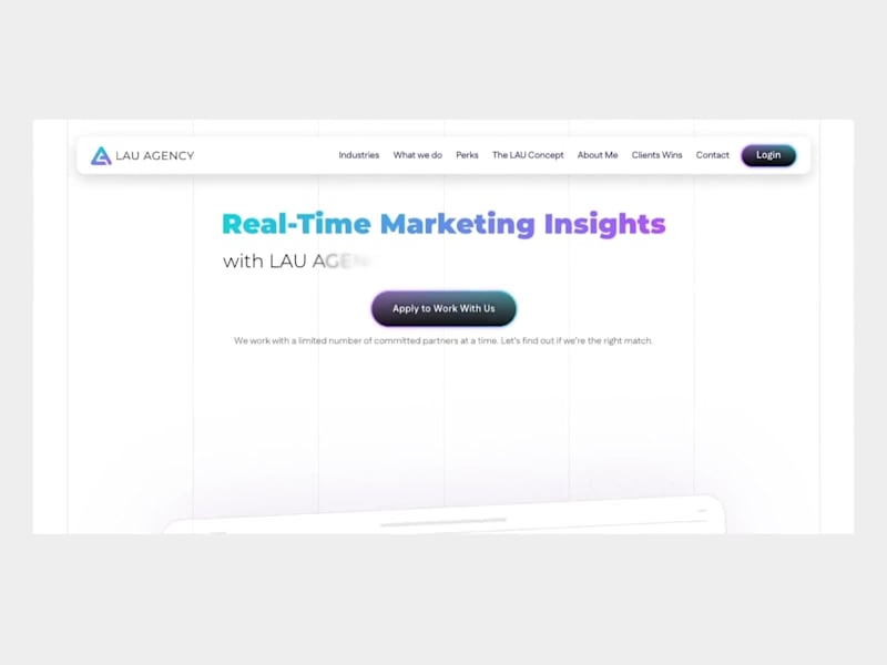 Cover image for Marketing Agency Website Redesign