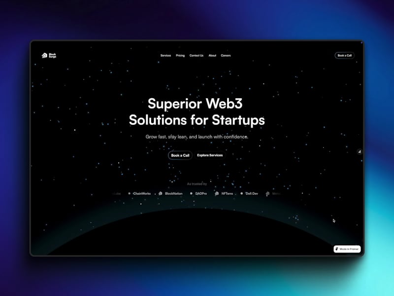 Cover image for Block Surge required a design that captured the essence of W...