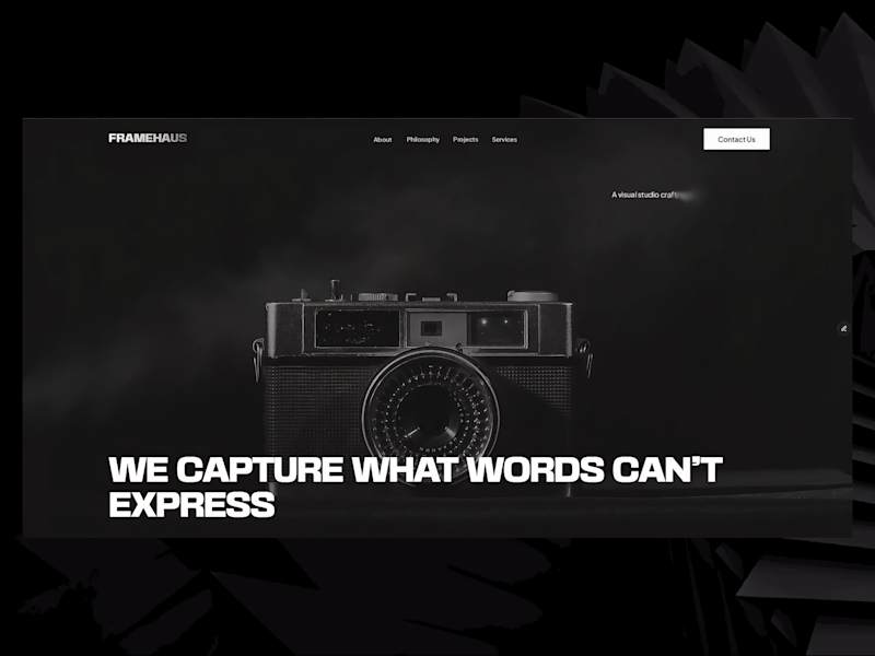 Cover image for Framehaus Studio Portfolio Website