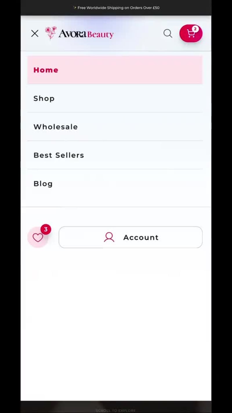 Cover image for Redesigned this beauty ecommerce homepage with a cleaner gri...