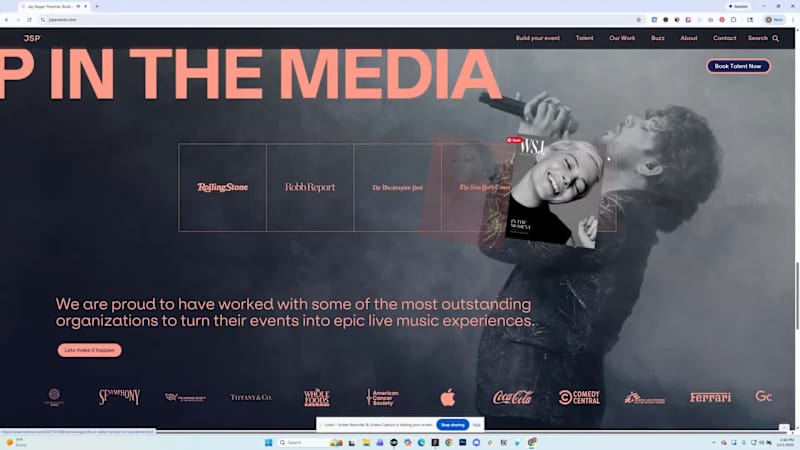 Cover image for Webflow CMS & Case Study Card Redesign for JSP Events