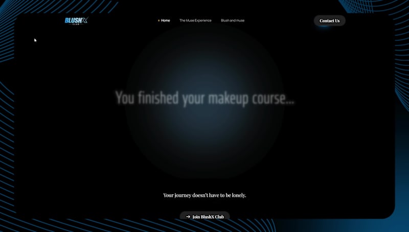 Cover image for Luxury Website Creation for BlushX Club