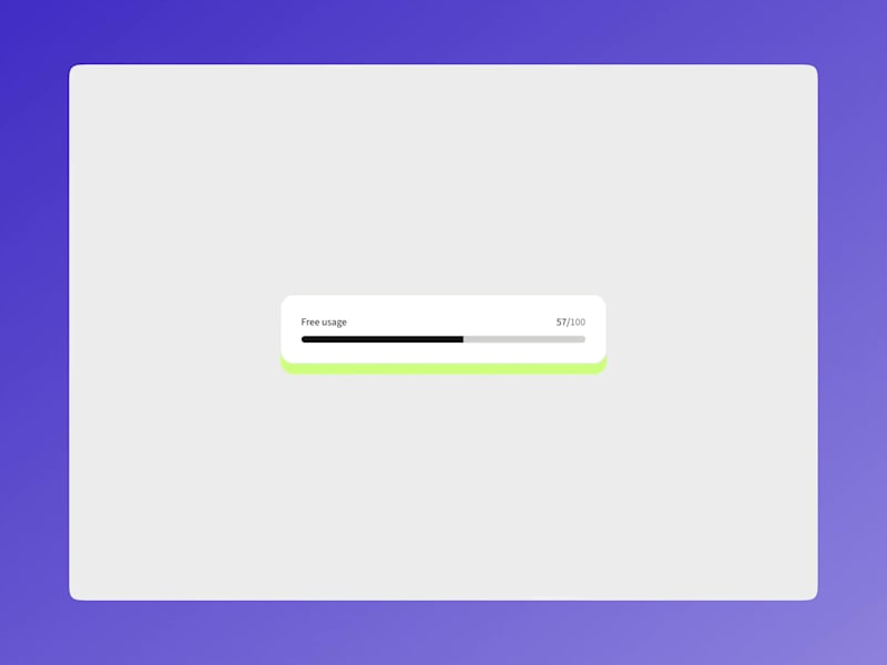 Cover image for Free Usage Card Interaction Design