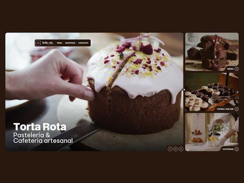 Cover image for Torta Rota Website Redesign on Framer