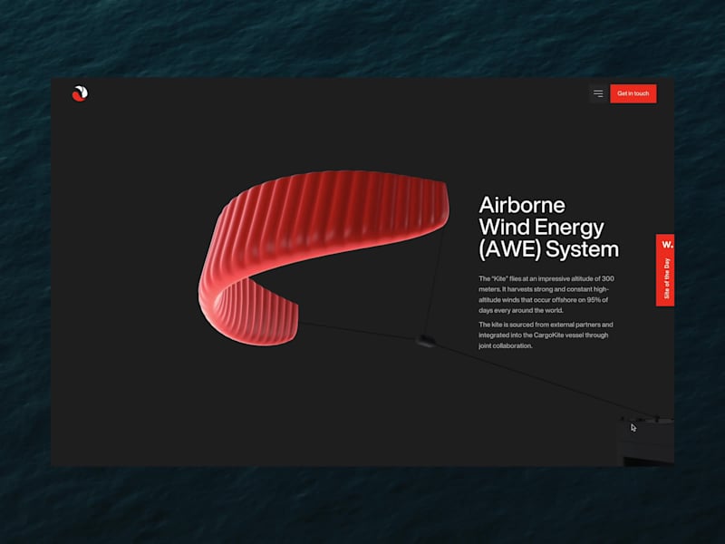 Cover image for 3D Interactivity - CargoKite Website