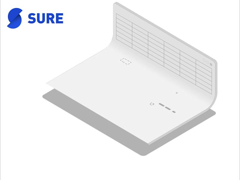 Cover image for Interactive 3D Lottie Web Animation for Sure App