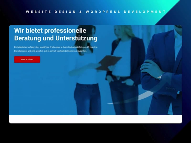 Cover image for ABA Management Website Redesign