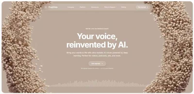 Cover image for Crafting a Human-Centric AI Voice Landing Page Design