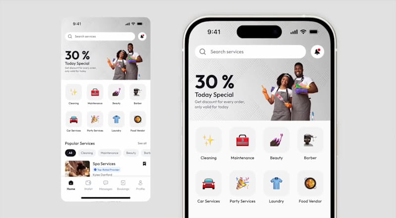 Cover image for Service Marketplace UX Design