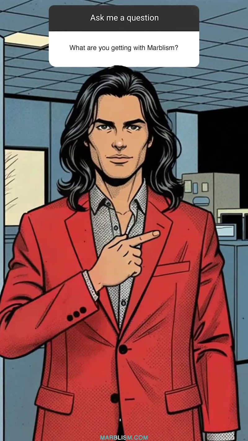 Cover image for Been doing some really cool stuff lately for marblism using ...