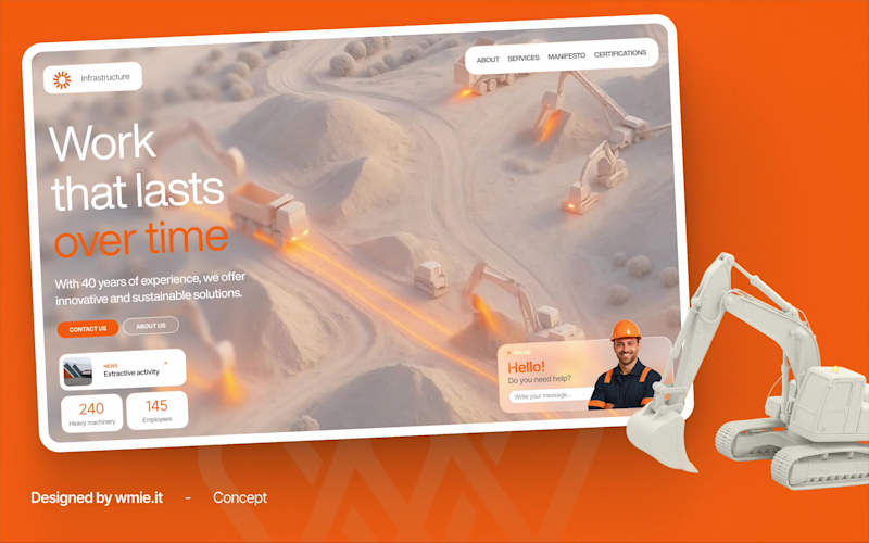 Cover image for AI came in clutch for this design exploration 👷‍♂️🧡