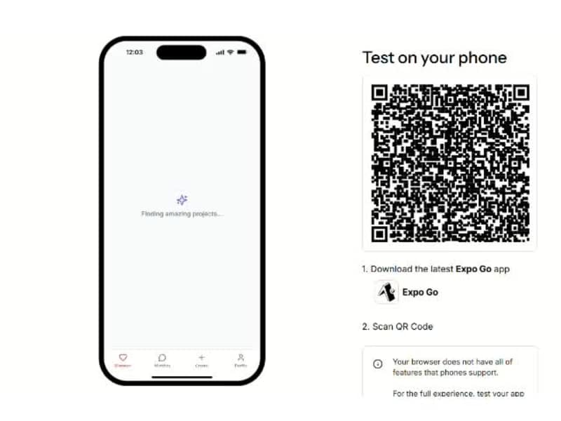 Cover image for Tinder-style swipe interface to match for creating projects!...
