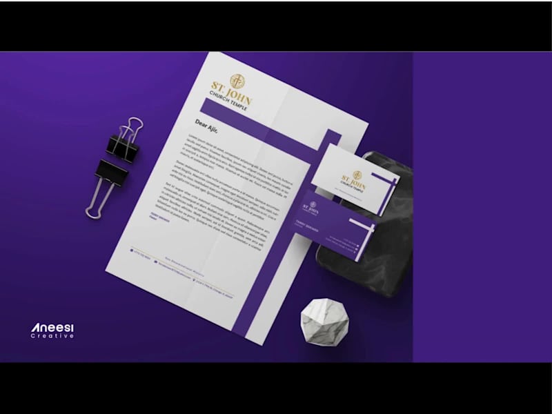 Cover image for ST. JOHN CHURCH TEMPLE BRAND IDENTITY DESIGN