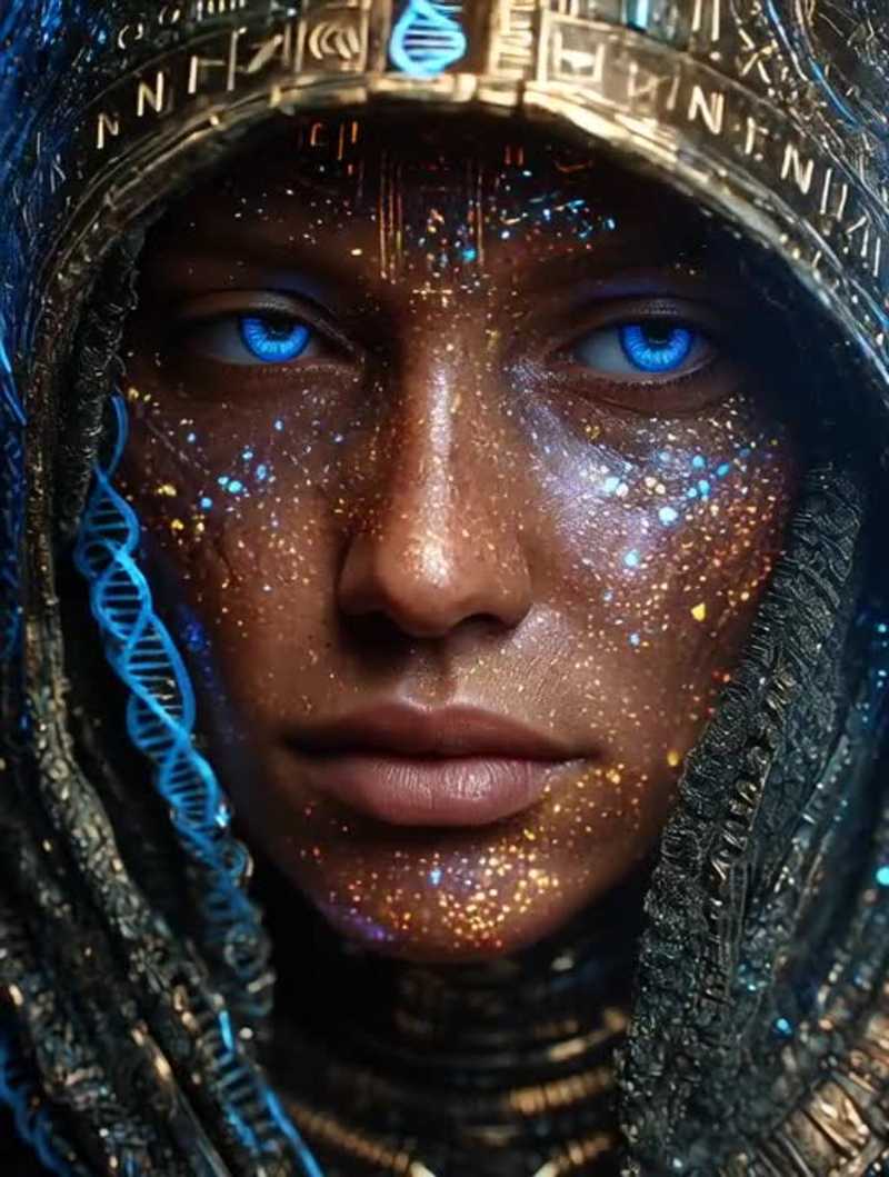 Cover image for A hyper-realistic 5s cinematic AI portrait of a mystical ora...