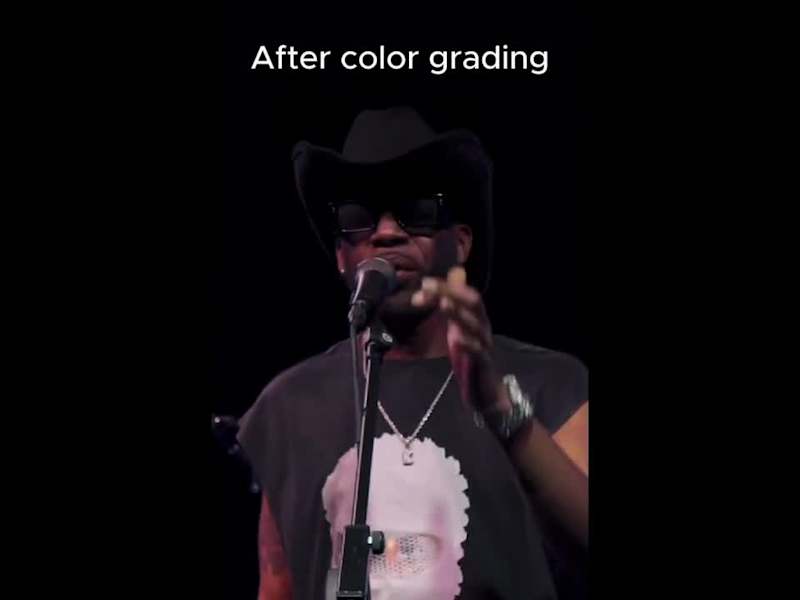Cover image for Color Grading for Live Music Platform