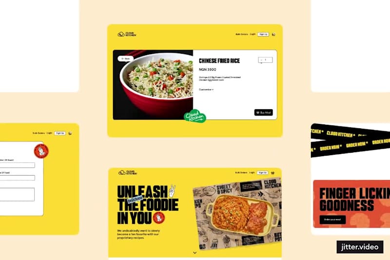 Cover image for Finger-licking web design experience