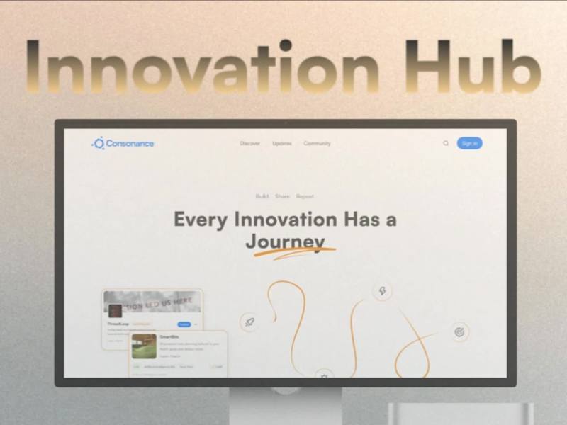 Cover image for Innovation Hub | Responsive Web App Design