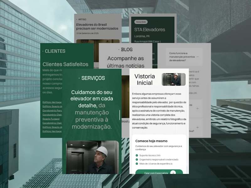 Cover image for Premium Framer Multipage Website for STA Elevators